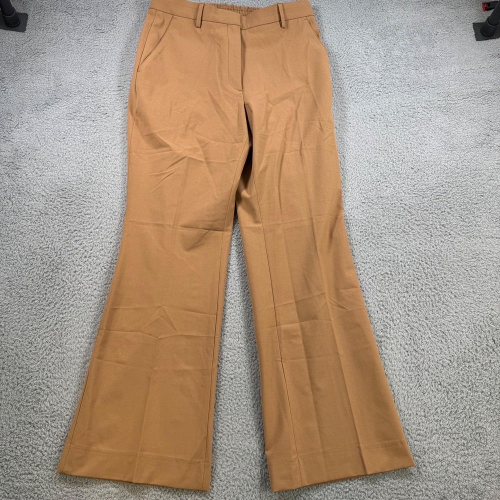 Banana Republic Bootcut Sculpted Stretch Trouser Camel Brown High Rise Medium